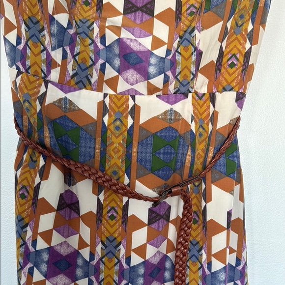 Geometric Patterned Dress - Picture 2 of 4